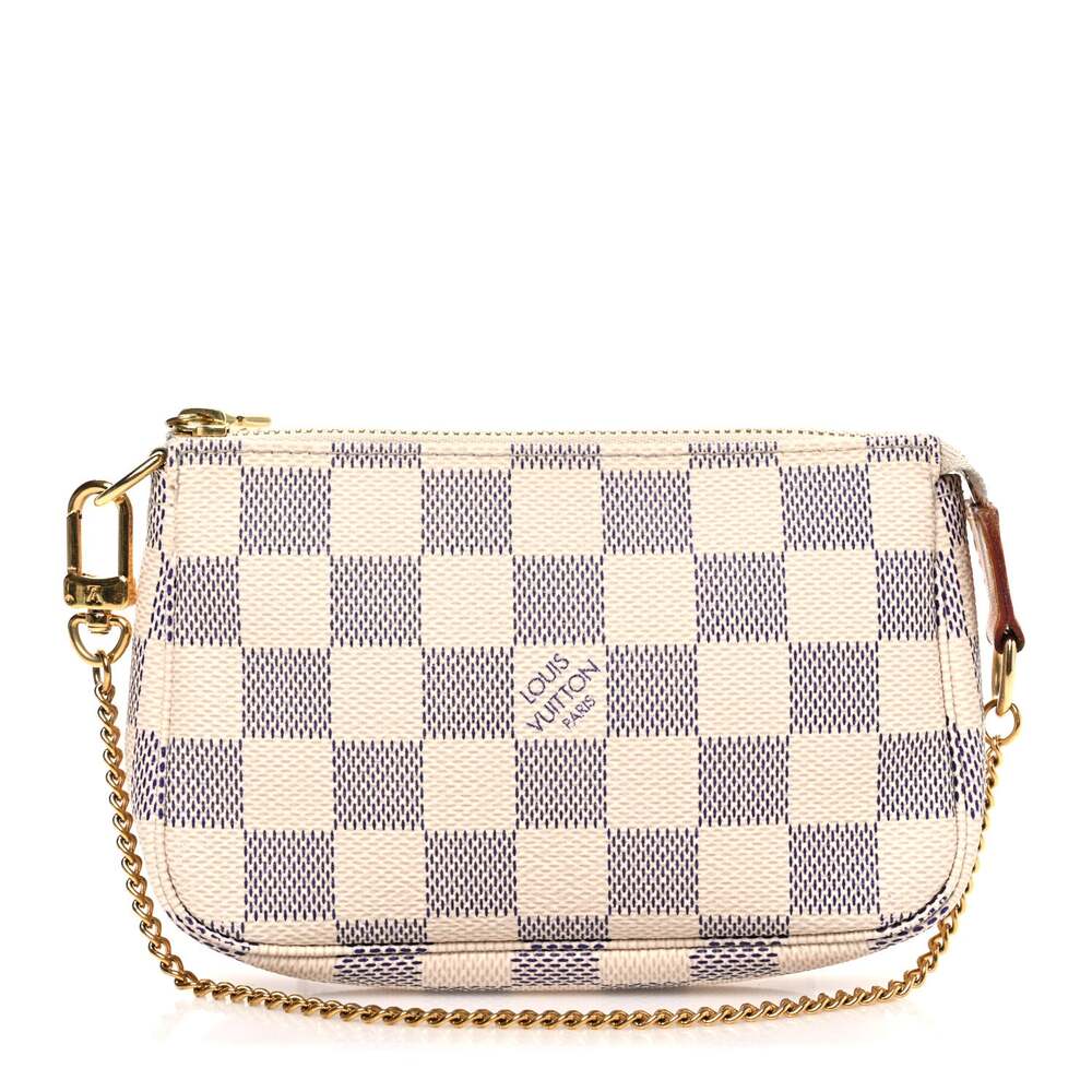 Louis Vuitton Damier Azur Mini Pochette #261631L59B